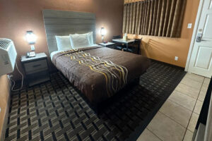 New Corral Motel Victorville FAQs room with comfortable beds and in-room amenities